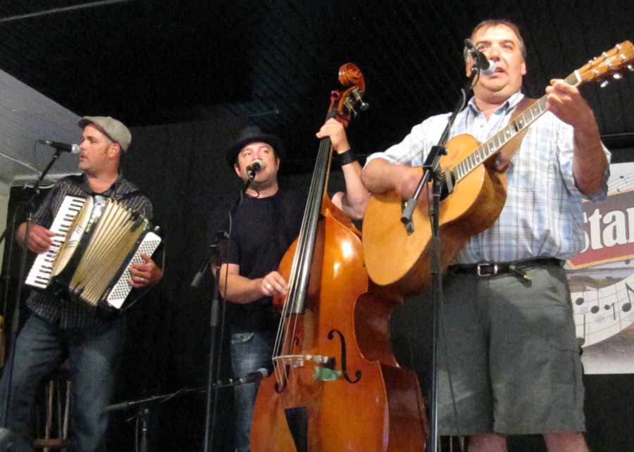 Mike, Remi and Leon in Stanley Bridge